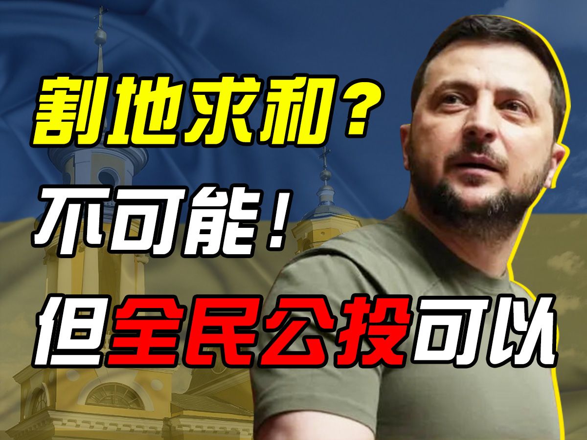 【地缘战略】公投放弃领土?一个视频看懂泽连斯基打的如意算盘哔哩哔哩bilibili