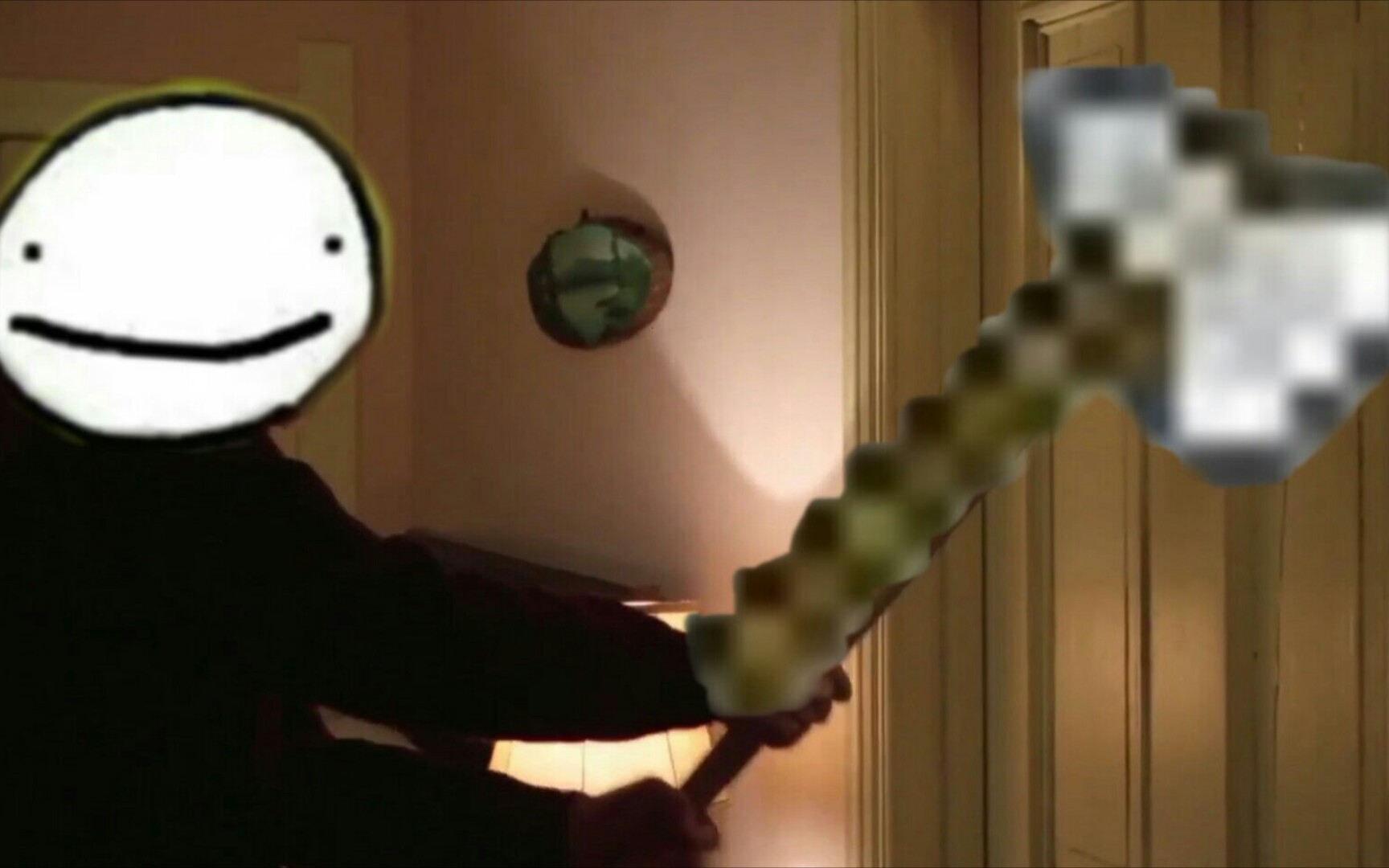 【闪灵名场面/dream猎人游戏】斧头杀人魔_哔哩哔哩_bilibili