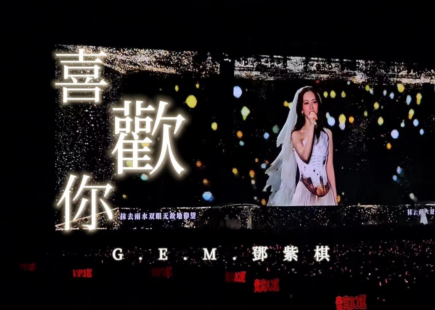 【超清hi-res】《喜欢你》邓紫棋合肥站万人大合唱现场017515