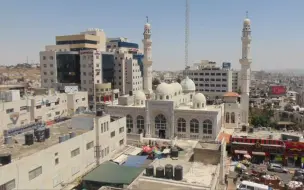 Скачать видео: 航拍巴勒斯坦首府——拉姆安拉-Ramallah Aerial View