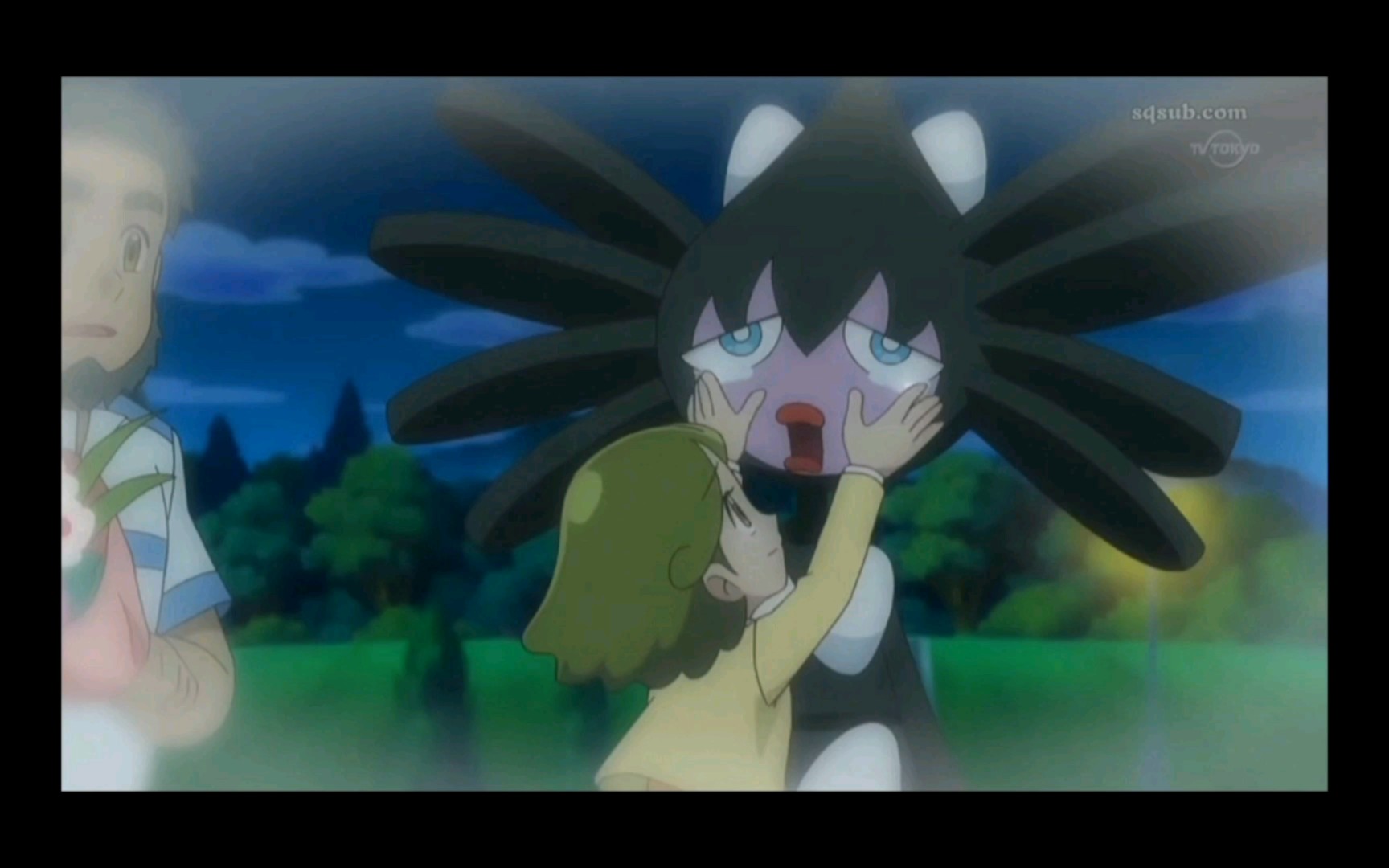 精灵宝可梦 哥德小姐很喜欢开船的日子啊 离开那天它很伤心啊