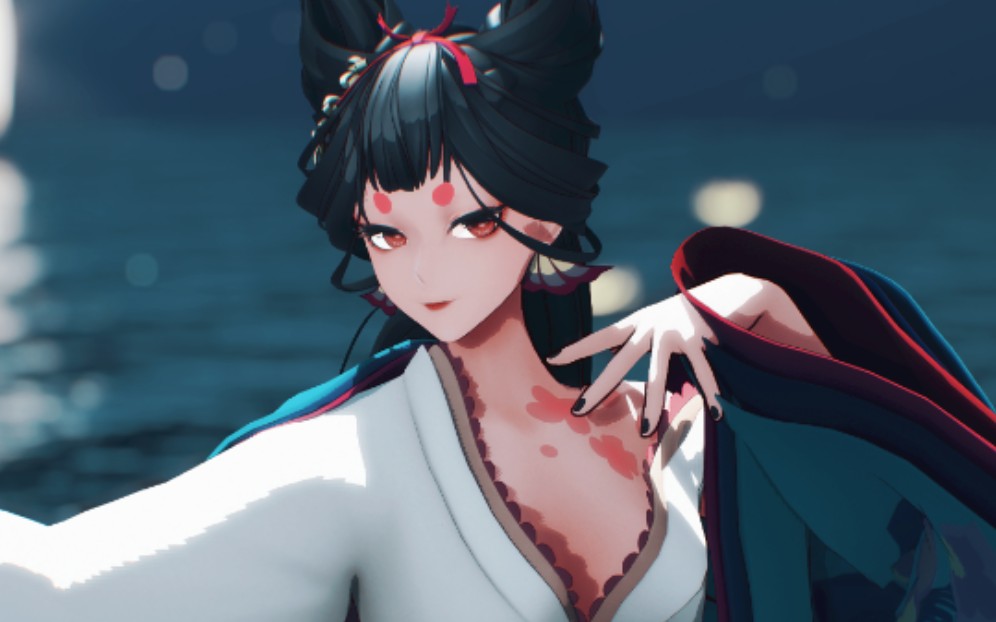 [图]【阴阳师MMD】花月成双，灯火辉煌（绘世花鸟卷）