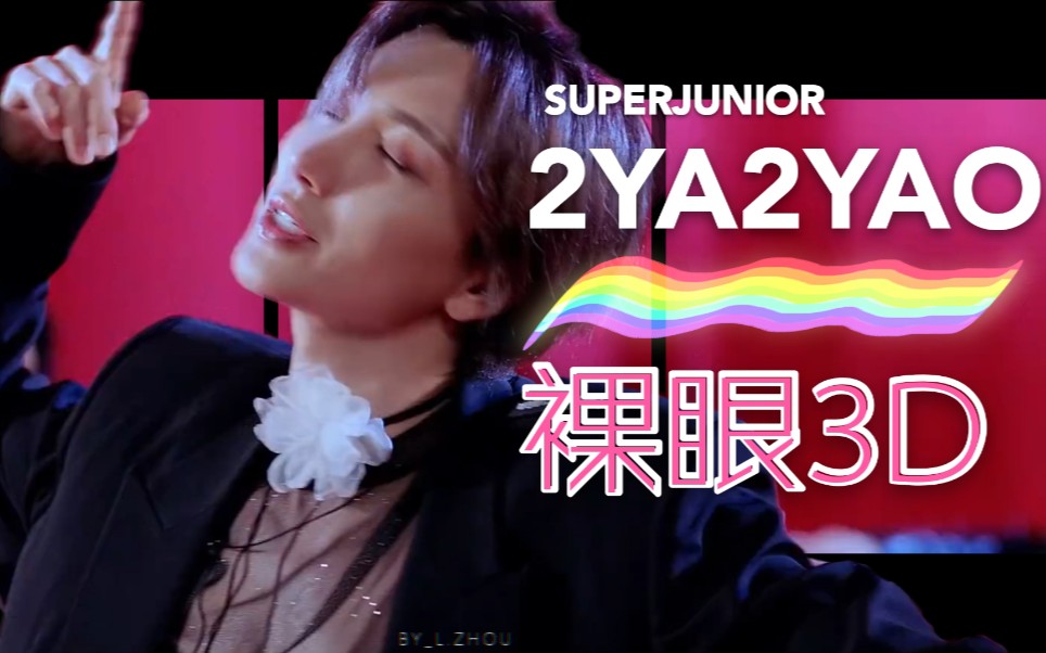 【SUPER JUNIOR】爱豆竟然踹我脸 致命距离2YA2YAO 裸眼3D哔哩哔哩bilibili