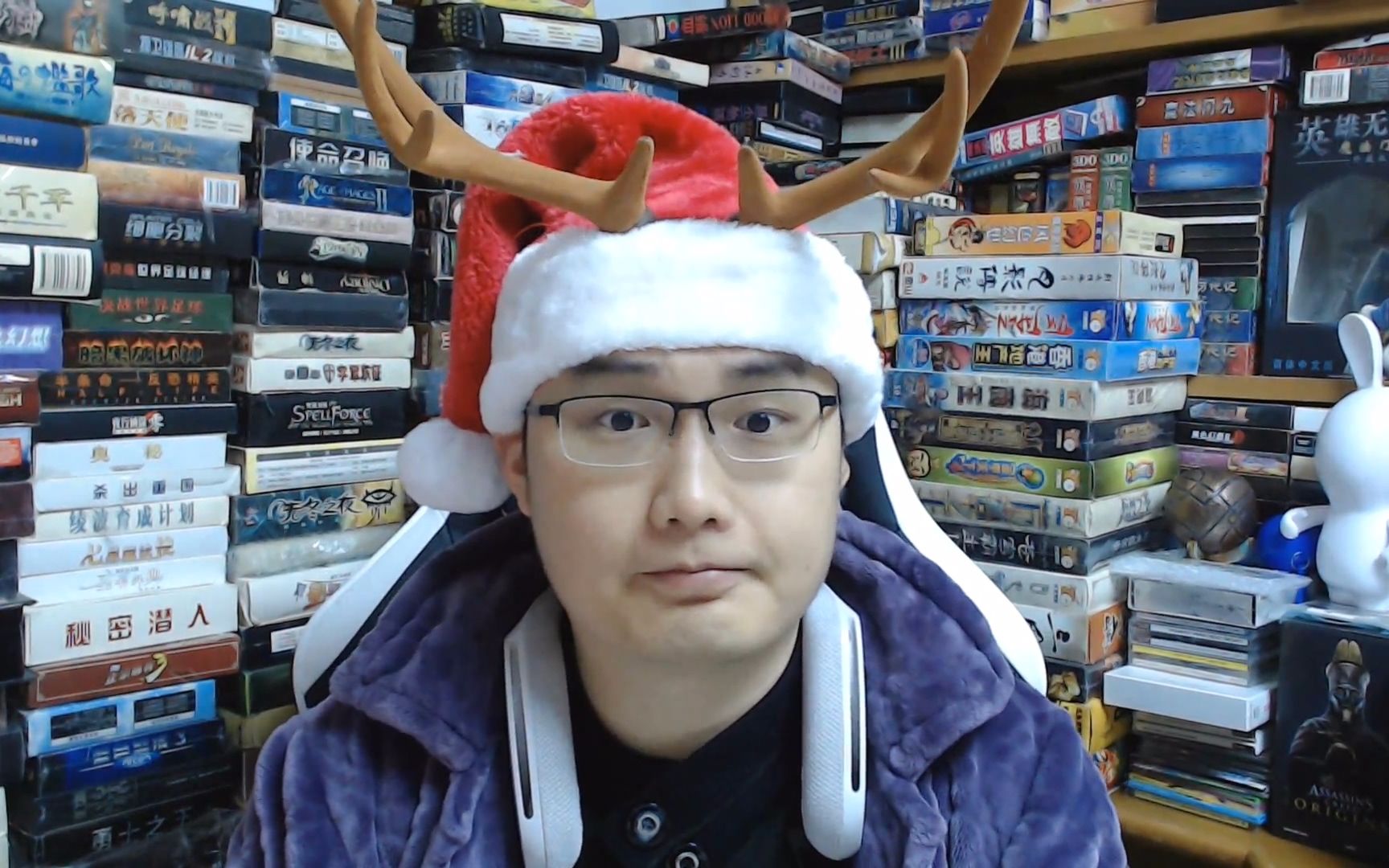 20171224陆夫人直播录制刺客信条黑旗刺客信条起源uno大富翁富甲天下