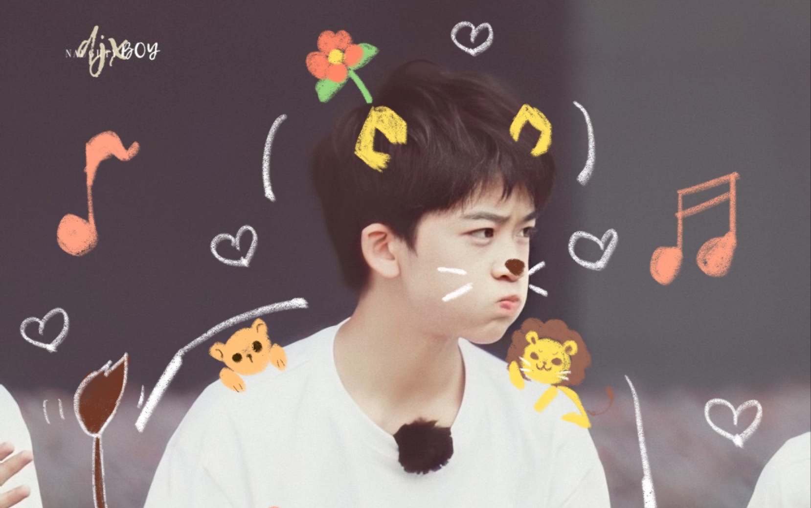 邓佳鑫夏季运动会室外花絮120200614in重庆巴蜀常青藤