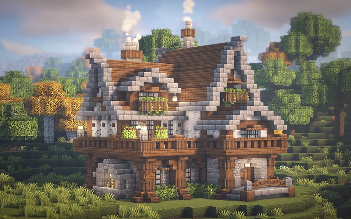 【minecraft建筑教程】如何建造令人惊叹的中世纪房屋