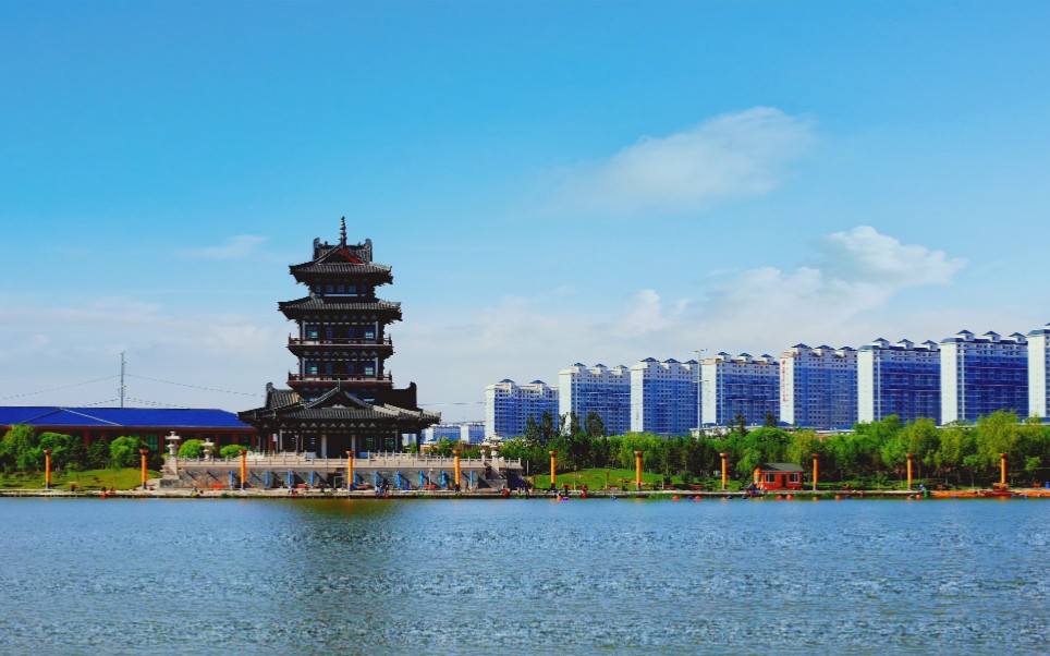 白银市银凤湖公园高清微视频天籁之音scarboroughfair斯卡布罗集市