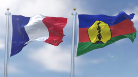 法属新喀里多尼亚 国旗及国歌 -《美丽的海洋》