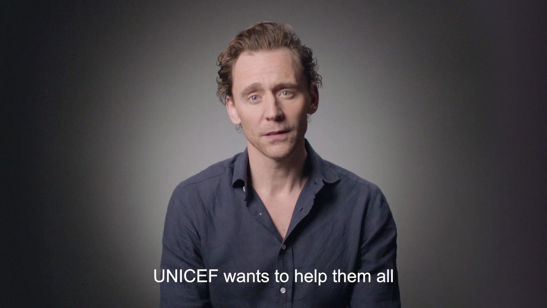 【抖森】代表unicef呼吁世界关注战乱中的孩子