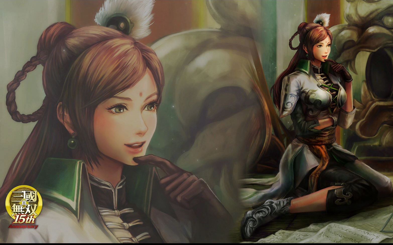 真三国无双7with猛将传 月英 终极 街亭之战 无伤