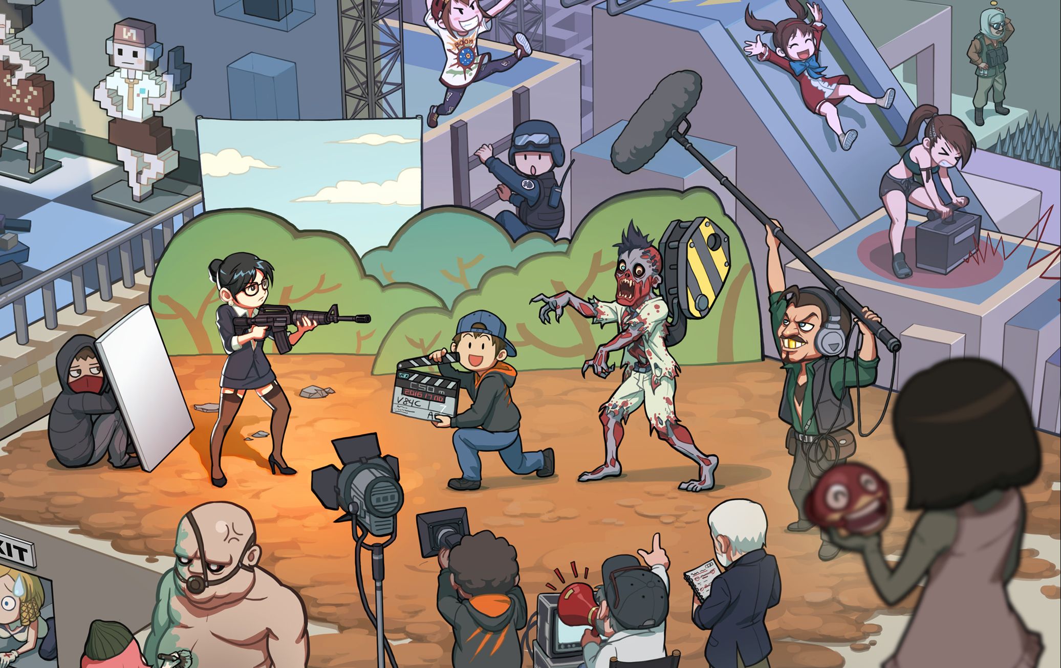 苍蝇男带我参观他的大屋-csol缔造者-玩家自制地图