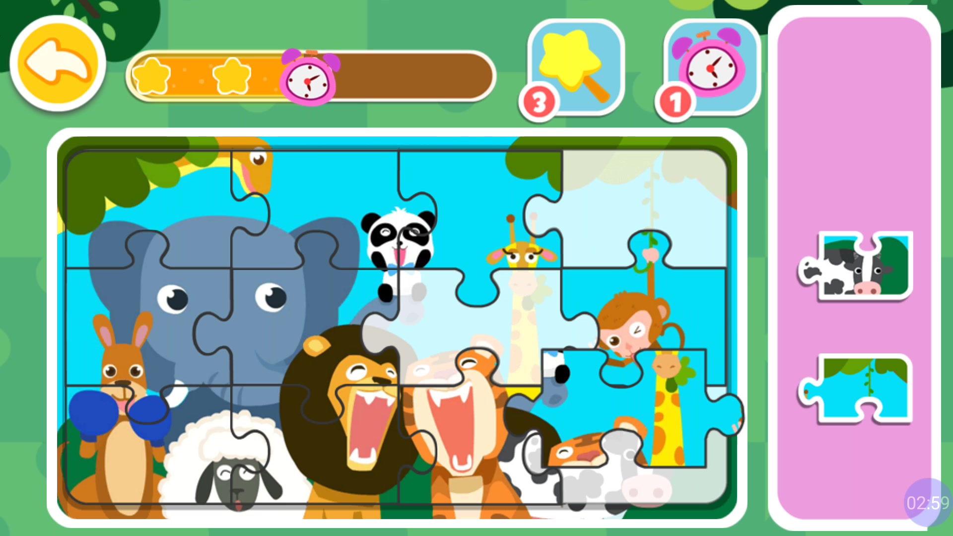 宝宝巴士之035 奇妙拼图世界 宝宝巴士大全 亲子益智游戏 儿童玩具