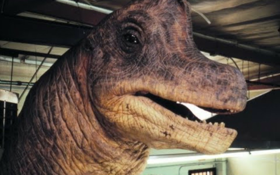 侏罗纪公园:花絮 腕龙头部木偶 stan winston工作室