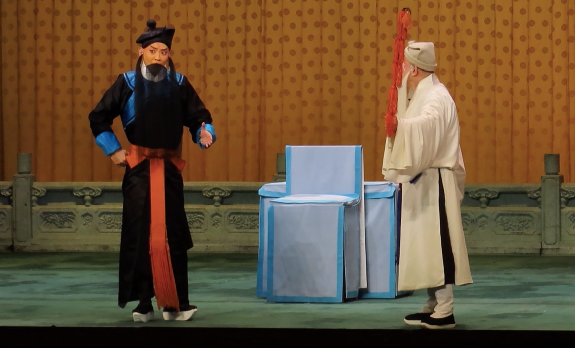 马博通《秦琼卖马》"店主东带过了黄骠马"