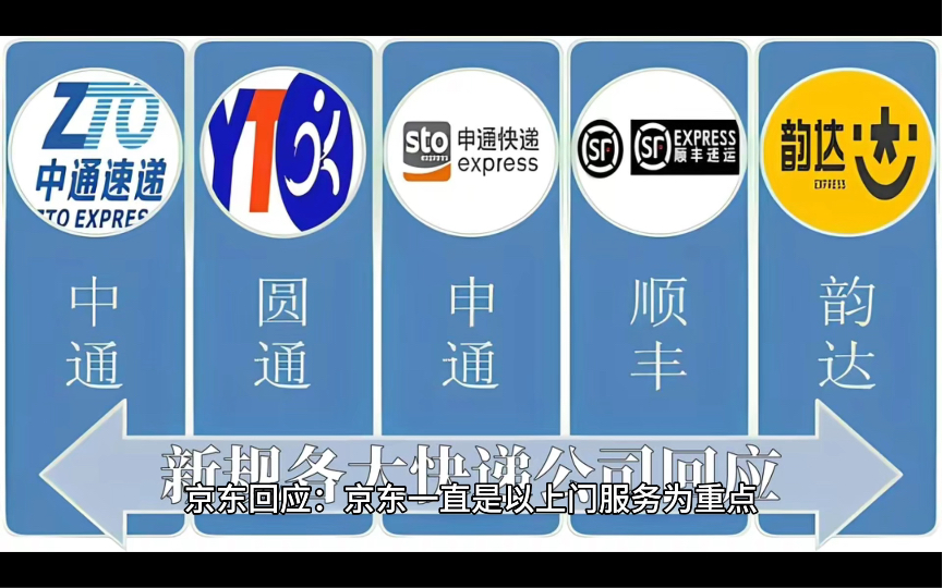 闹大了!五家快递公司回应新规!成本上涨将转嫁给老百姓!网友评论区炸了!哔哩哔哩bilibili