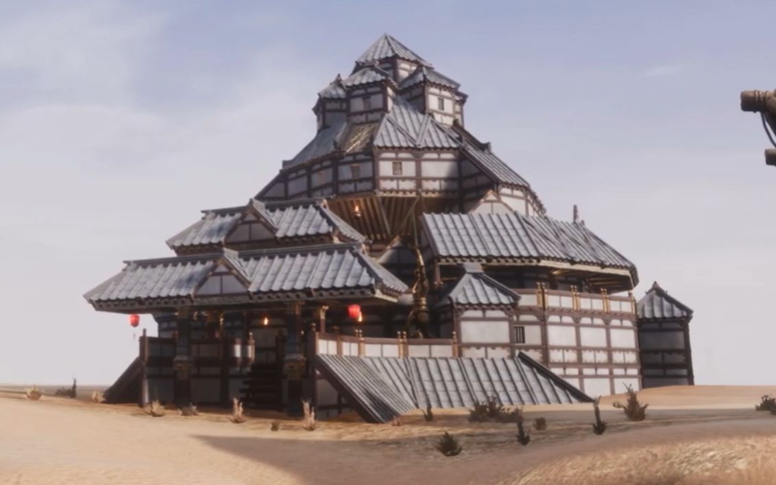 conan exiles 流放者柯南 建筑-邪马台古式建筑