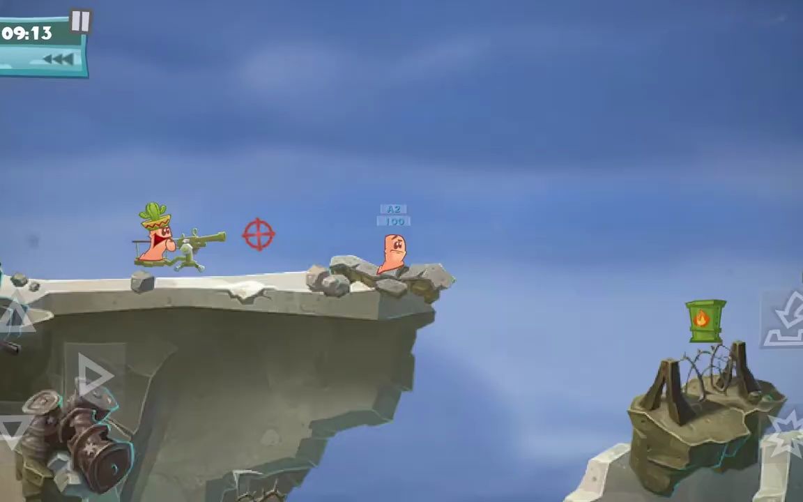 [图]百战天虫行动版 Worms W.M.D Mobilize _ Out Now on Android