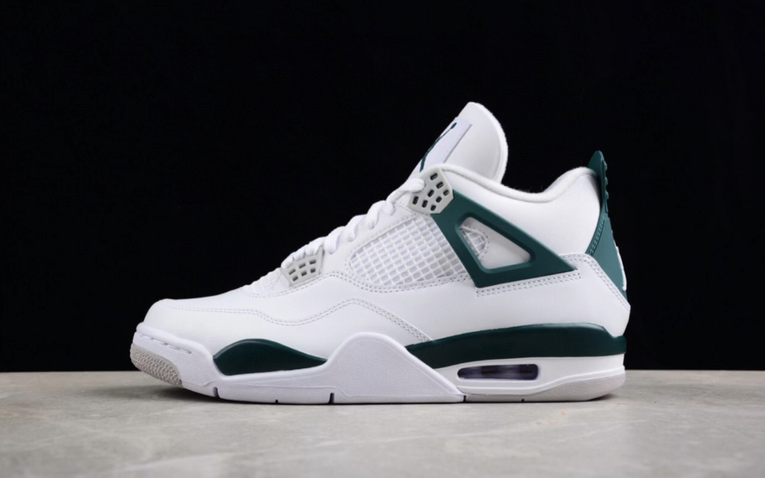 乔丹 air jordan 4 retro oxidized green aj4 白绿低帮篮球鞋fq8138