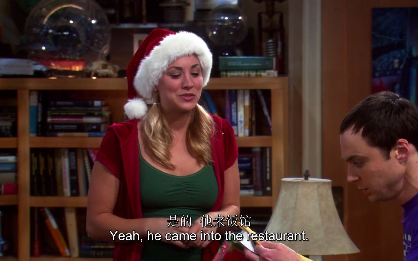 tbbt 经典名场面谢尔顿第一次抱佩妮!