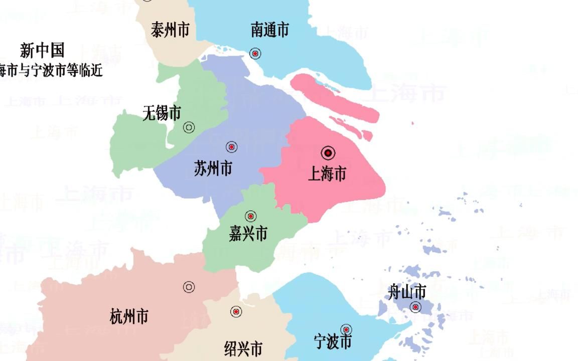 上海历史沿革地图动画哔哩哔哩bilibili