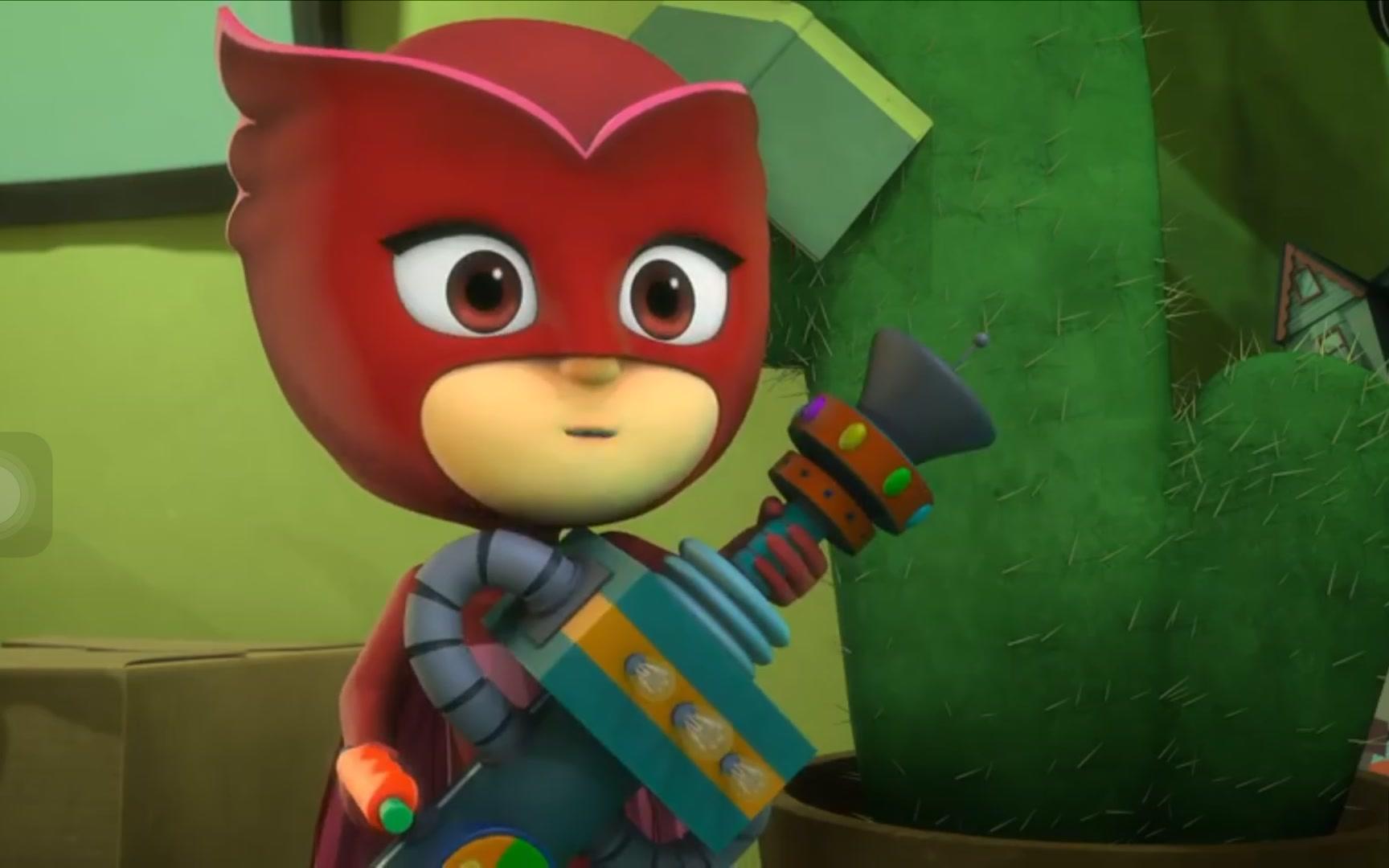 [图]学龄前儿童动画PJ Masks# Super-Sized Gekko