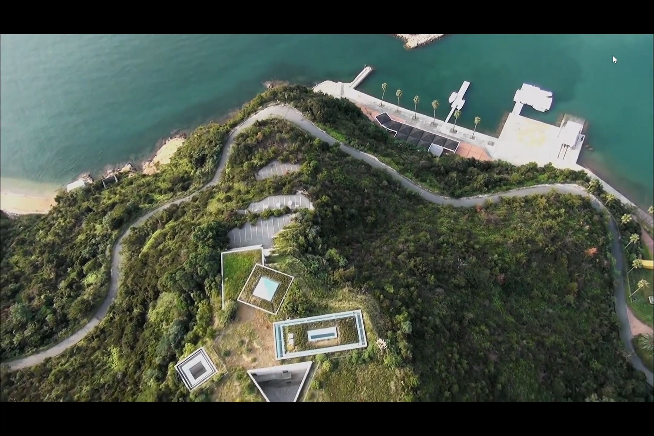 安藤忠雄 地中美术馆建筑草图 建筑设计思维逻辑 建筑漫游