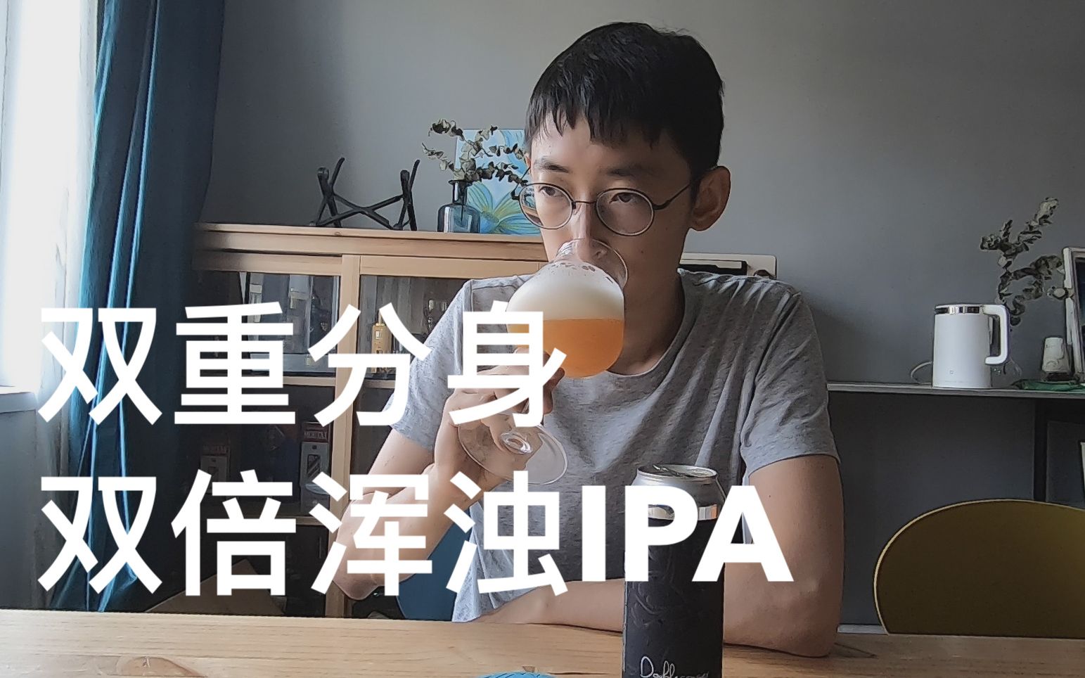 树屋 双重分身 双倍新英格兰浑浊IPA 精酿啤酒试喝哔哩哔哩bilibili