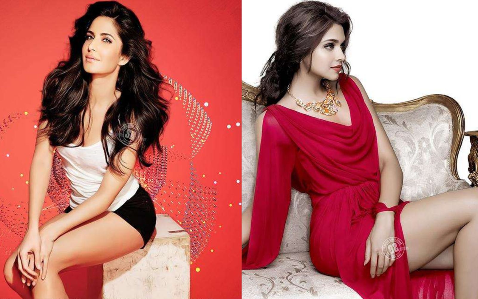 [图]宝莱坞舞技对飙 卡特莉娜·卡芙Katrina Kaif VS 迪皮卡·帕度柯妮Deepika Padukone