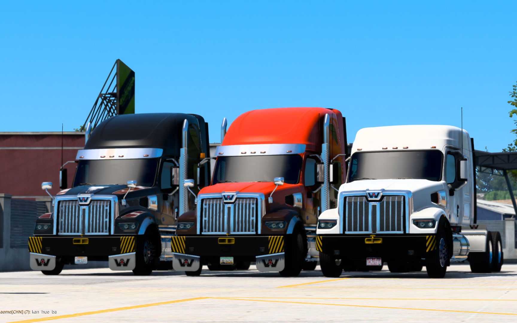 美洲卡车模拟4全员西星