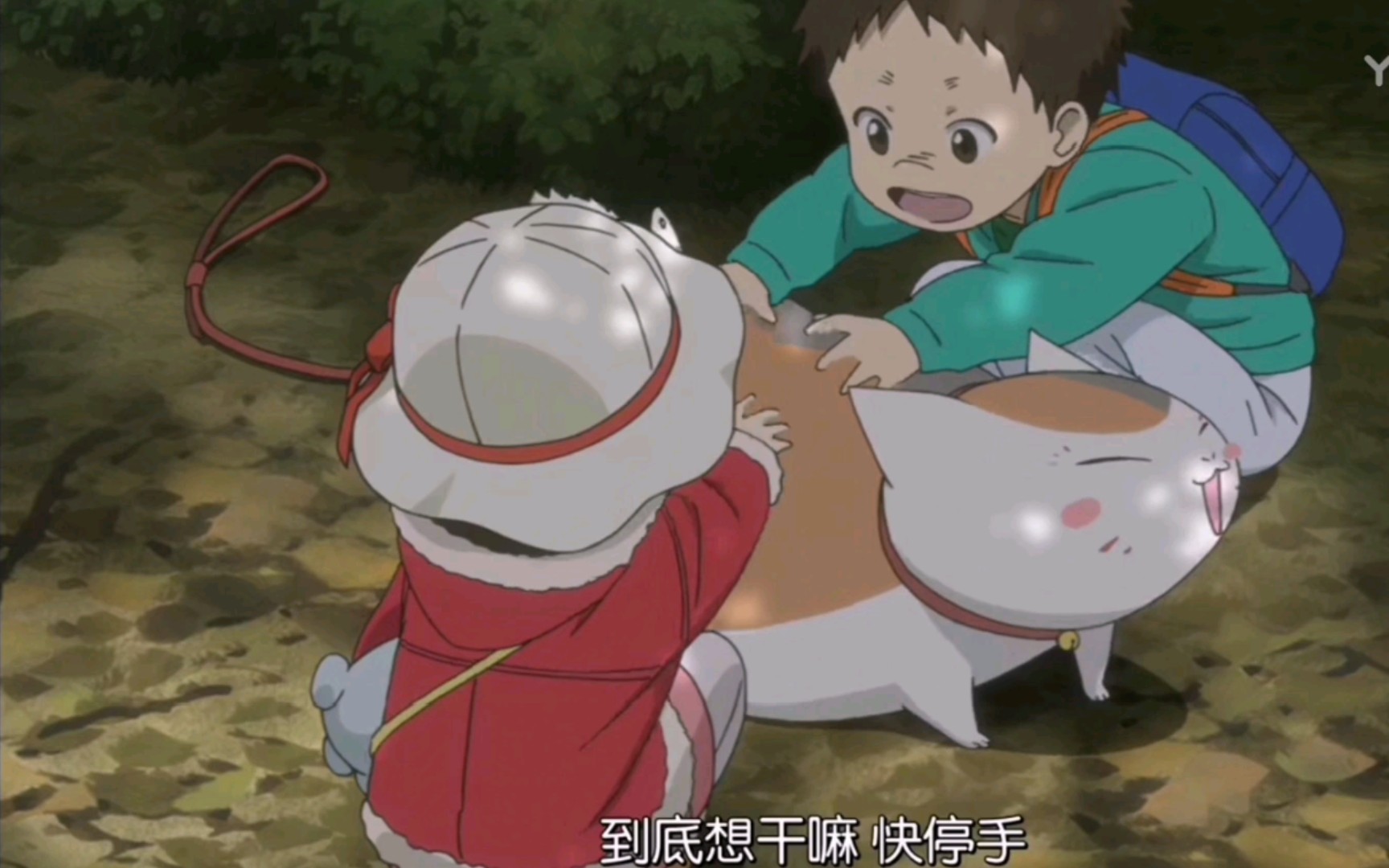 [夏目友人帐OVA] 和猫咪老师的初次跑腿-即使是娘口三三也是抵抗不了“熊孩子”的魔力的～