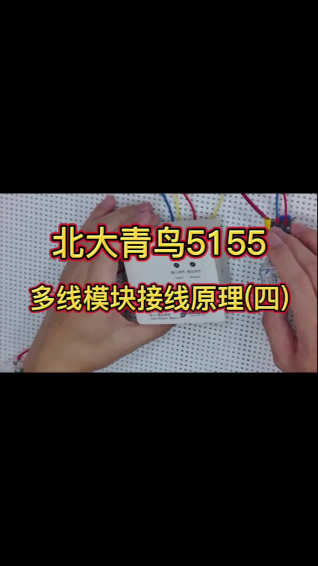 5155模块接线图实物图片