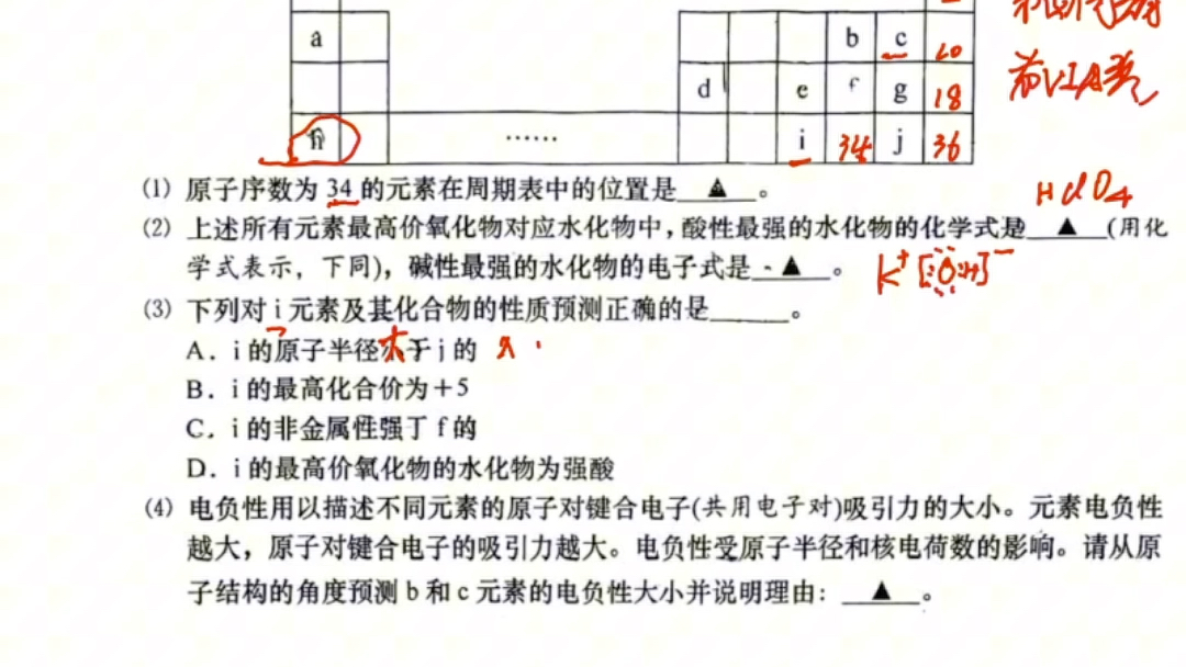 第26集高中化学每日一讲 元素周期表哔哩哔哩bilibili