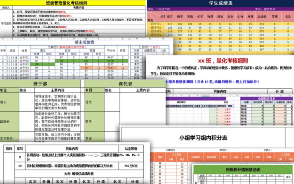 班主任常用表格大集合哔哩哔哩bilibili