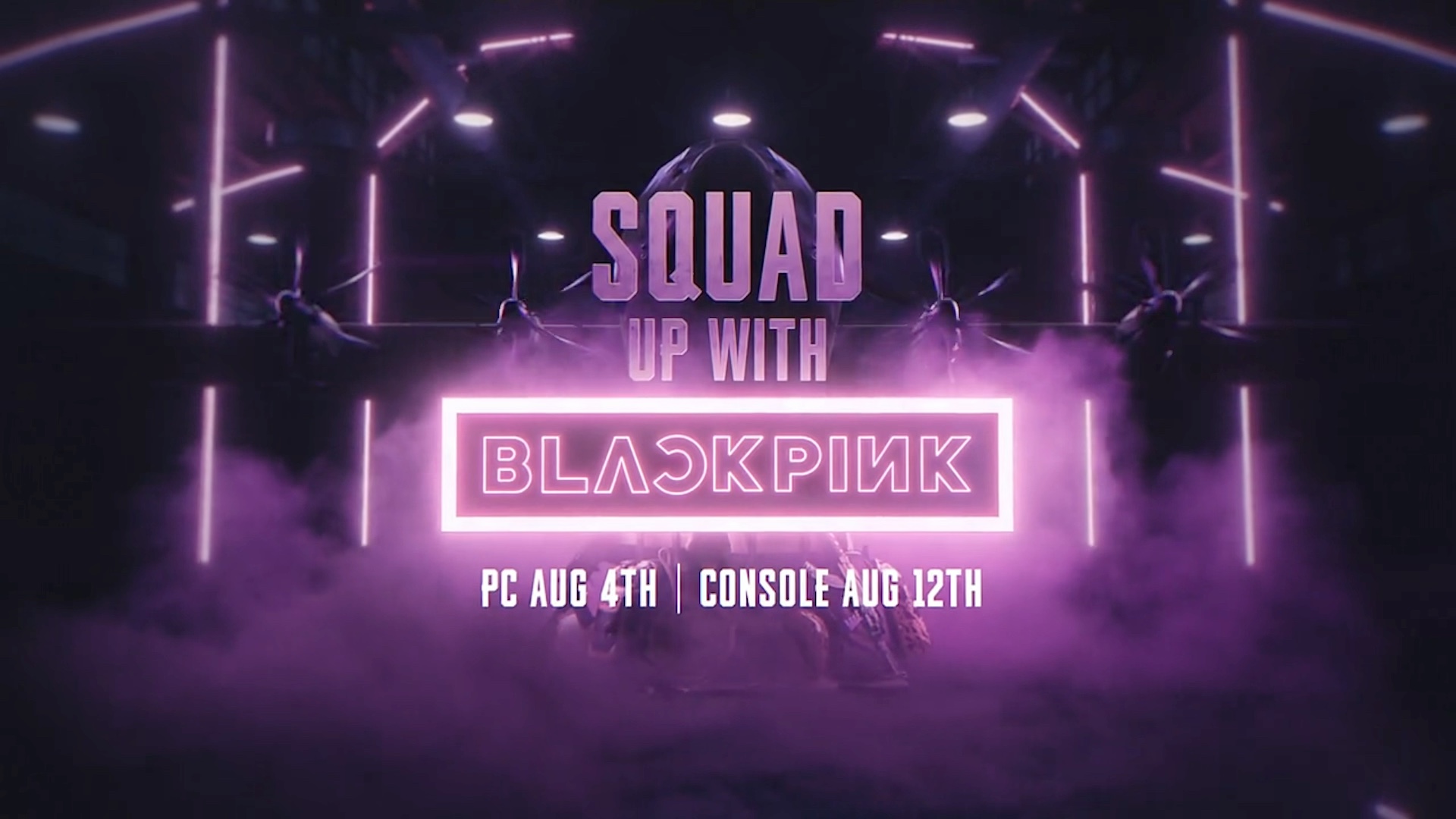 pubg联名blackpink "粉墨"登场!