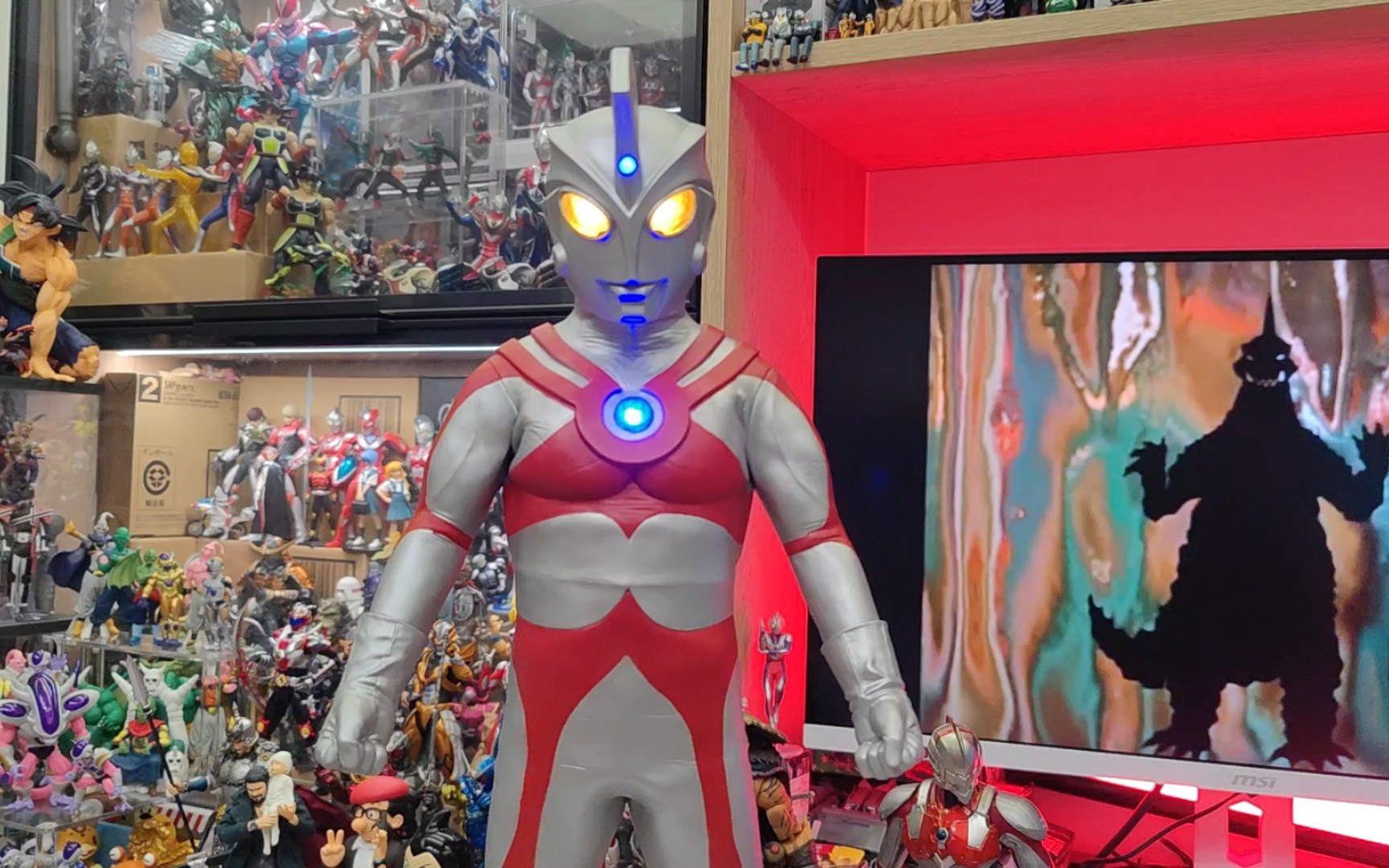 艾斯奥特曼50cm 翻模xp 顶啊【续钫怪诞屋】模型收藏