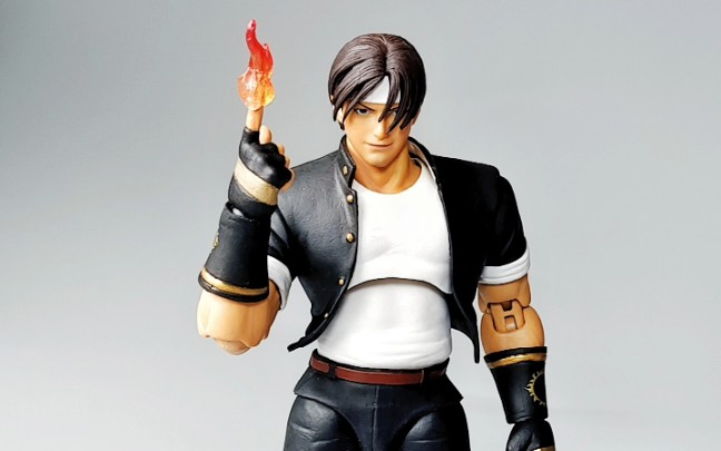 ST 草薙京原色版1/12 胶拍Storm Toys Collecribles KOF 拳皇_哔哩哔哩_