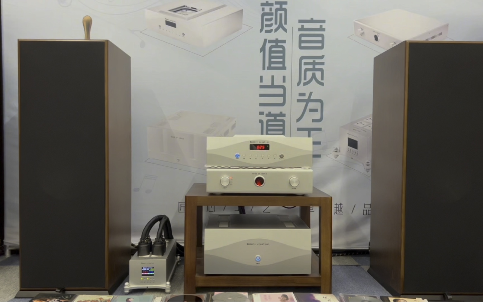 回忆创造a9旗舰发烧级高保真大功率on金封管hifi甲类后级家用功放