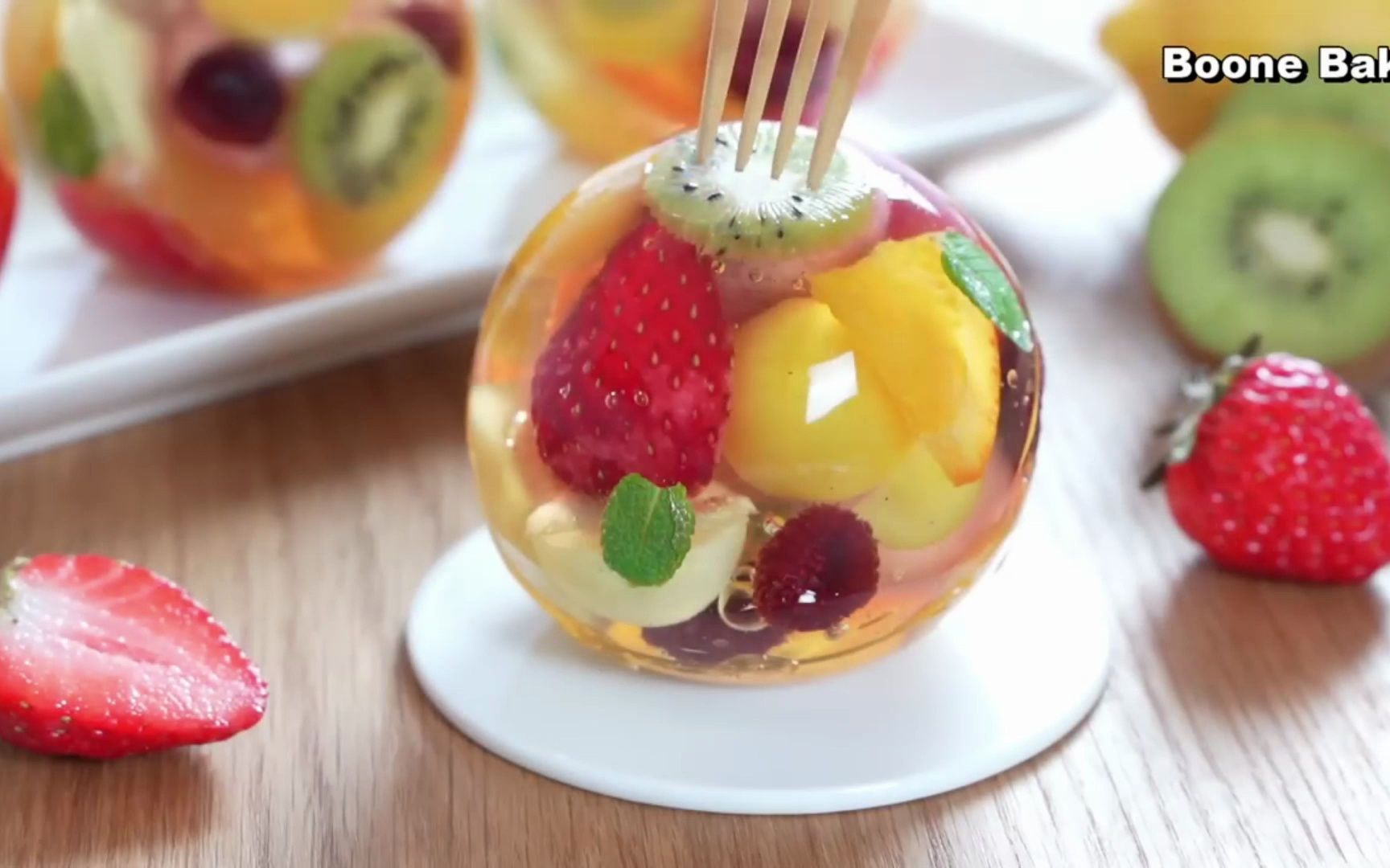 好看好吃 水果布丁