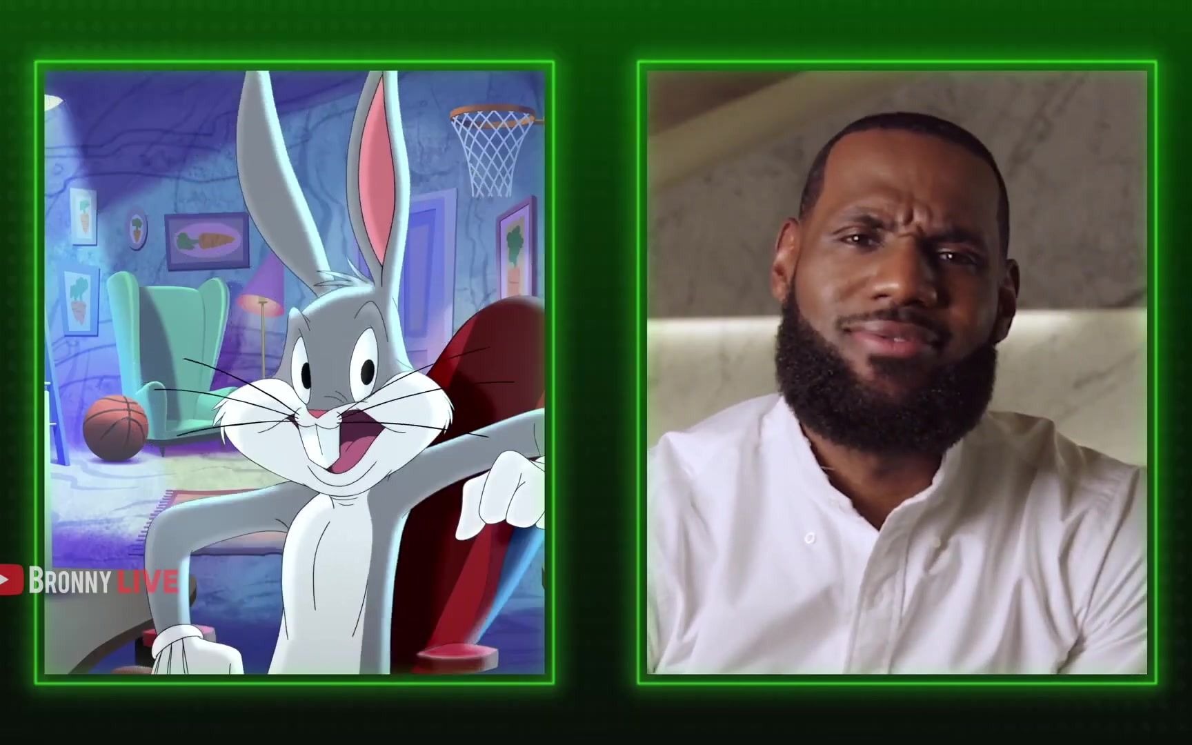 詹姆斯新电影空中大灌篮2space jam 2 a new legacy_哔哩哔哩_bili