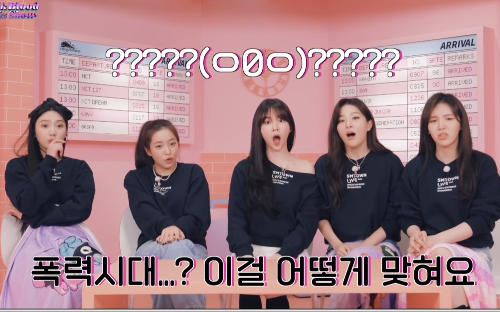 [图]【保温杯字幕组】211230 RedVelvet ’s Pink Blood Is Running! Pink Blood Quiz Show【中字】