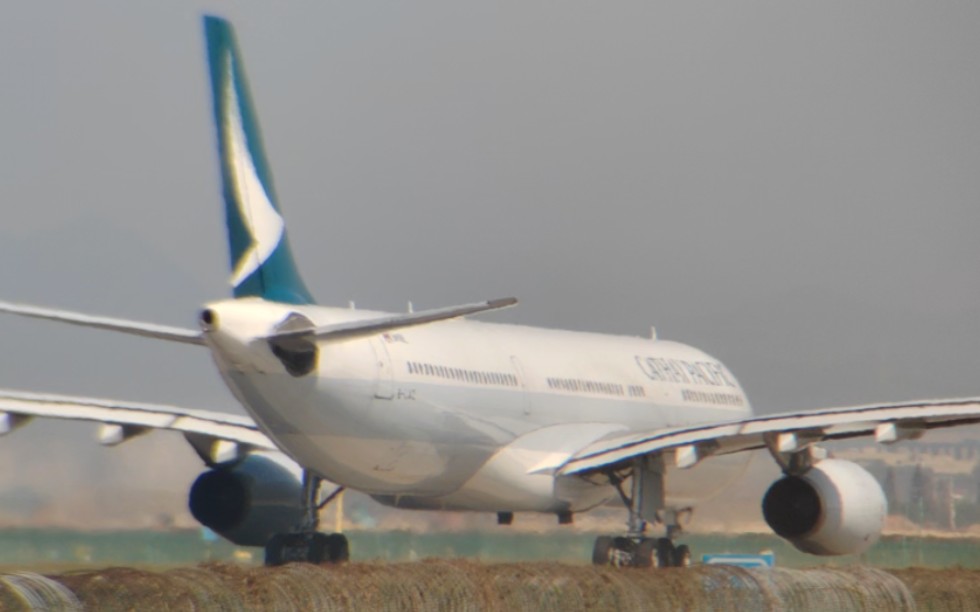 【youtube】国泰航空|空中客车a330-343|b-laz|cx983|广州白云-香港赤