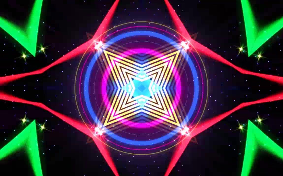 花球操少儿舞蹈串烧音乐幼儿园小朋友六一演出舞台led大屏幕背景视频