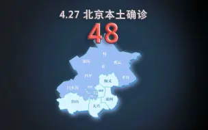 Download Video: 北京本轮疫情动态地图：4月27日新增本土确诊48例、无症状2例