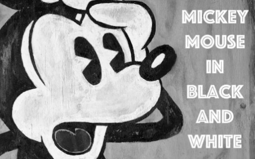 米老鼠 - 原初形态 mickey mouse in black and white(1928-1935)