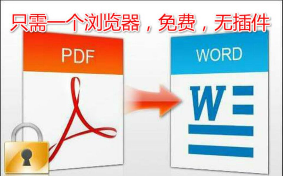 【免费PDF转WORD】1分钟学会,只需1个浏览器,免费无插件 foolproof 电脑白痴请进哔哩哔哩bilibili