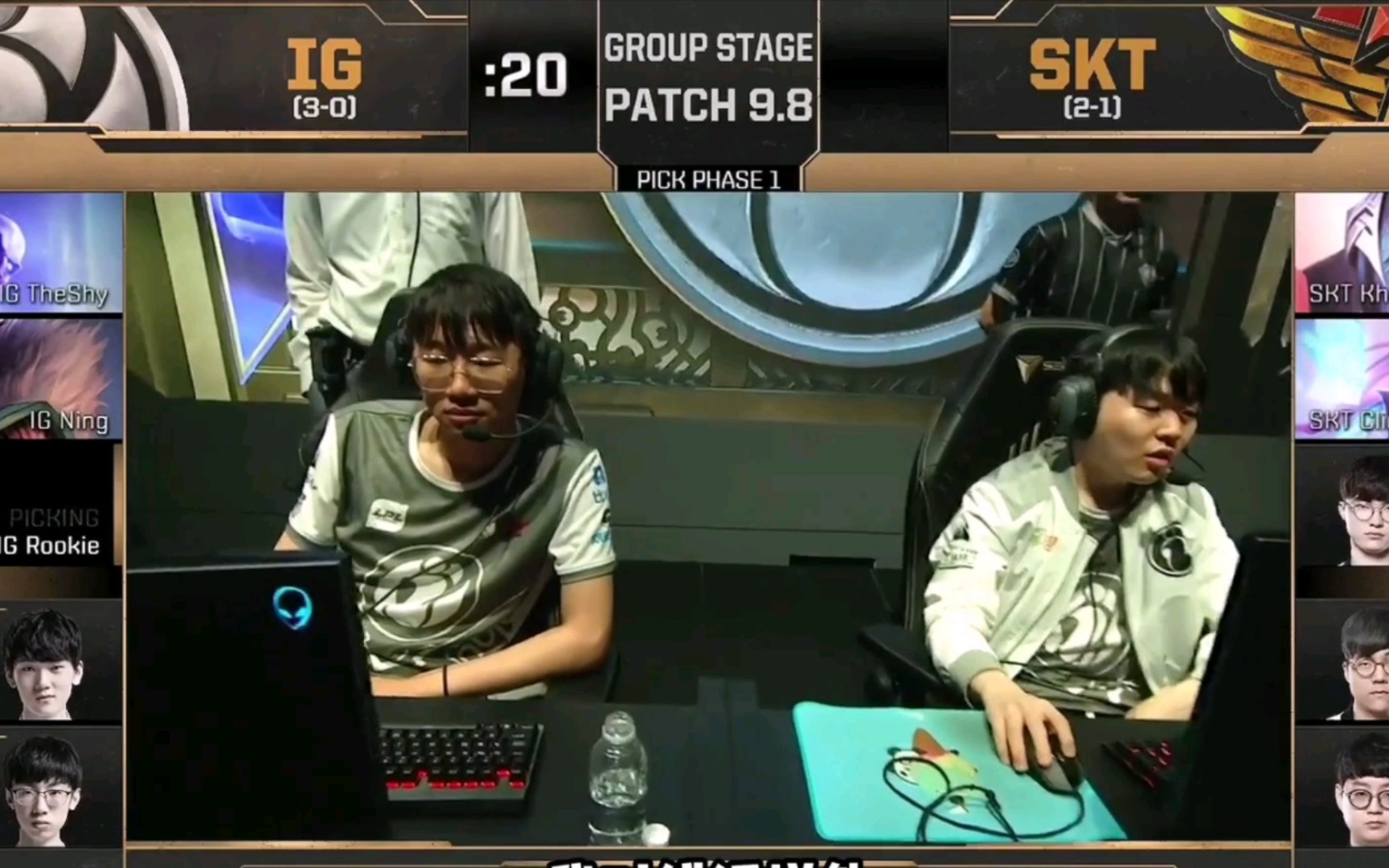 当年ig有多强?一场将三冠王skt钉在耻辱柱上的比赛