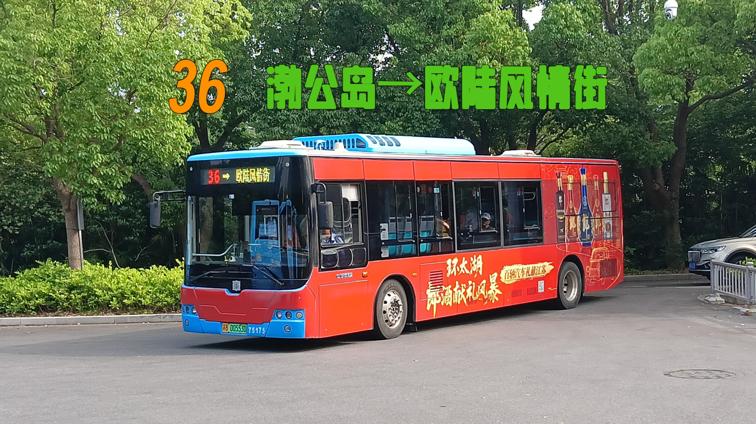 【无锡公交POV47】连接滨湖与新吴干线&超大客流 36路下行 渤公岛→欧陆风情街