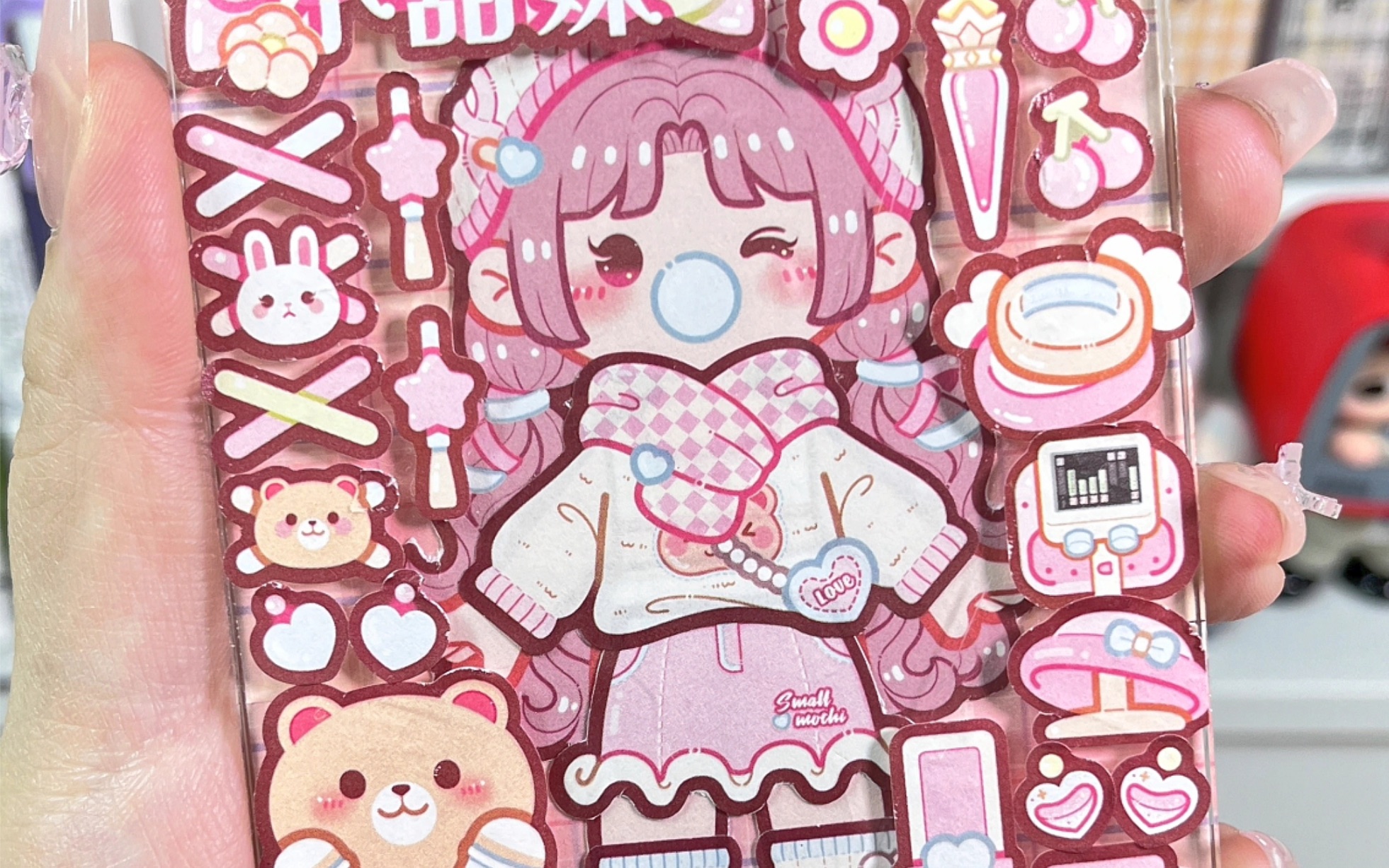 93小麻薯新品贴纸咕卡砖 | 辣妹街区手办97