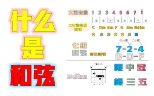 Скачать видео: 和弦是什么？懂弹并知道为什么更重要哦！为升级打基础