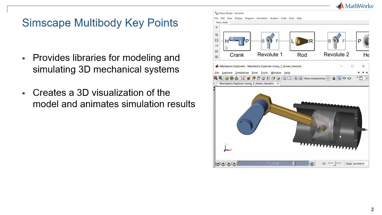 Multibody Simulation with Simscape Multibody Video  MATLAB & Simulink2哔哩哔哩bilibili